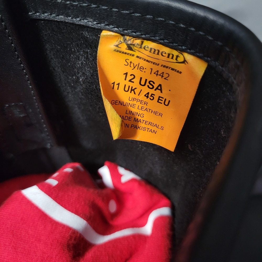 Men's motorcycle boots